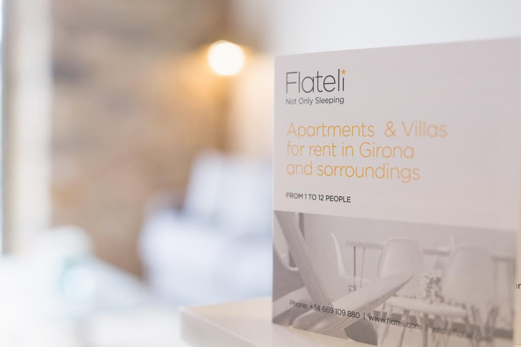 Flateli Placa Catalunya 1.1 Girona Eksteriør billede
